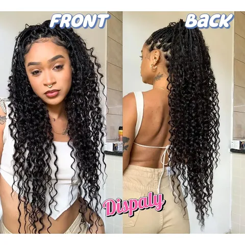 Bunte Haarverlängerungen für Zöpfe im Großhandel - Jungfräuliches Echthaar zum Zopfloch, Bulk Ware ohne Weft, Boho Braids Großhandel Echthaar