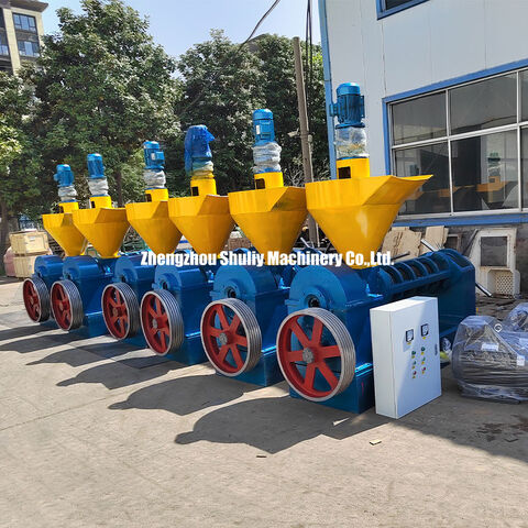 Máquina industrial de la prensa de aceite de girasol