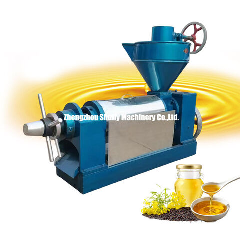 Máquina industrial de la prensa de aceite de girasol