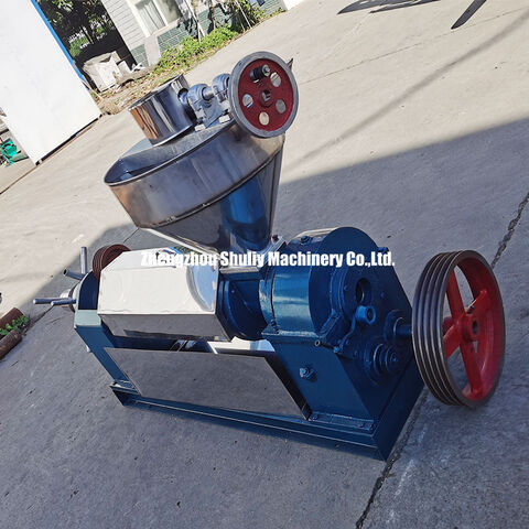 Máquina industrial de la prensa de aceite de girasol