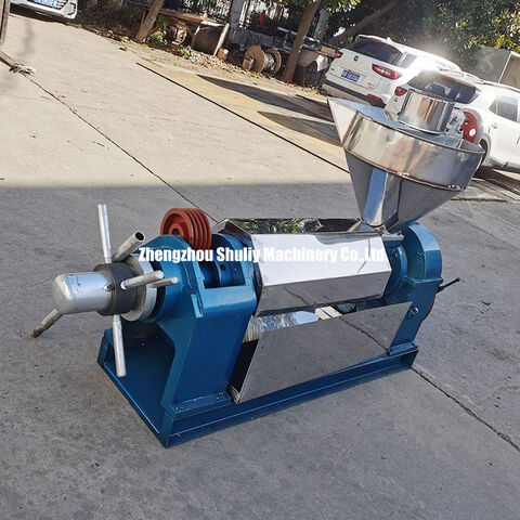 Máquina industrial de la prensa de aceite de girasol
