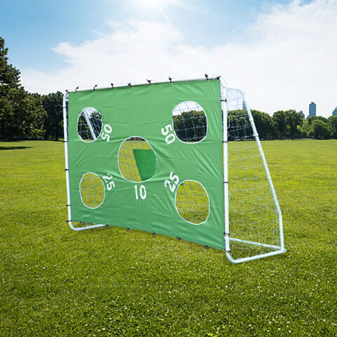 Red de reboteadores de fútbol, entrenamiento de fútbol de ángulo de interruptor rápido para control, práctica de paso, fácil configuración Rebounder regalos SIDA