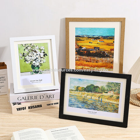 Moulures pour cadres photo, support de cadre photo en bois, cadre photo créatif, fixation murale