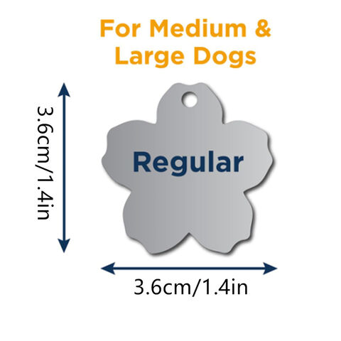 Vente en gros de plaques d'identification personnalisées pour chiens et chats en acier inoxydable, collier gravé, plaques d'identification pour chiens, nom, identification, os vierge pour animaux de compagnie