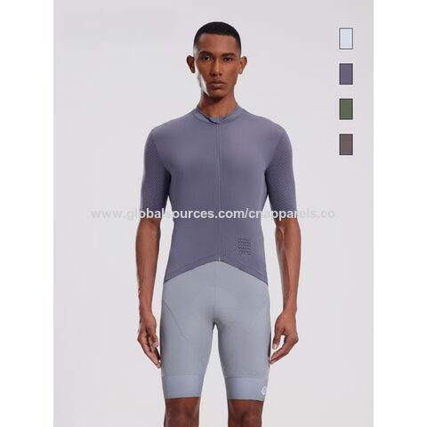 Schnelltrocknendes, atmungsaktives Sommer-Radtrikot- und Hosenset, Kurzarm