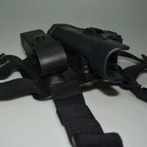 Glock 19 Beintasche aus Nylon, taktisches militärisches Holster, Glock-Pistolensystem für den Feldeinsatz
