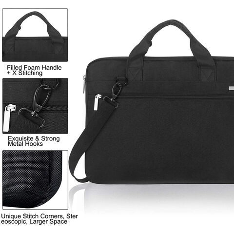 Großhandel Klassische Beliebte Nylon Laptop Messenger Bag Nylon Laptoptasche Schutzhülle für Laptop Macbook
