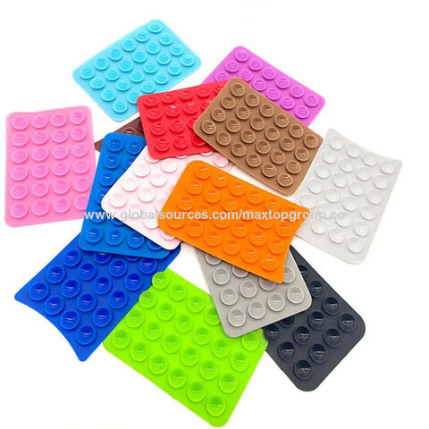 Suporte Adesivo de Silicone com Ventosa para Celular com Suporte de Parede para Vidro e Cerâmica - Ideal para Capinhas de Smartphones