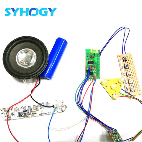 Fabricant Chinois OEM & ODM de PCB pour Haut-parleurs Bluetooth, Haut-parleur Bluetooth avec Éclairage LED