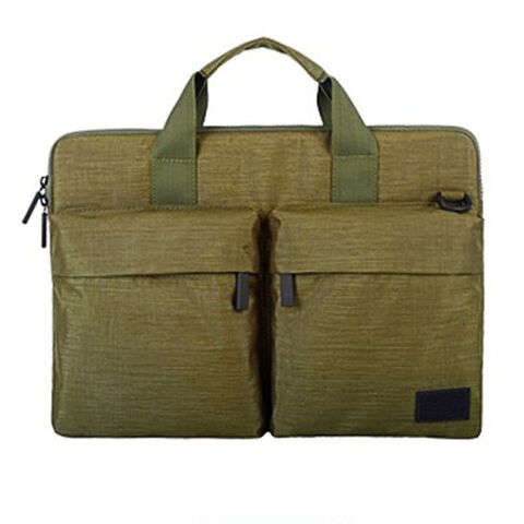 Großhandel Beliebtes Design Nylon-Griff Laptop Sleeve Case Schutzhülle Tasche für Laptop Notebook Macbook