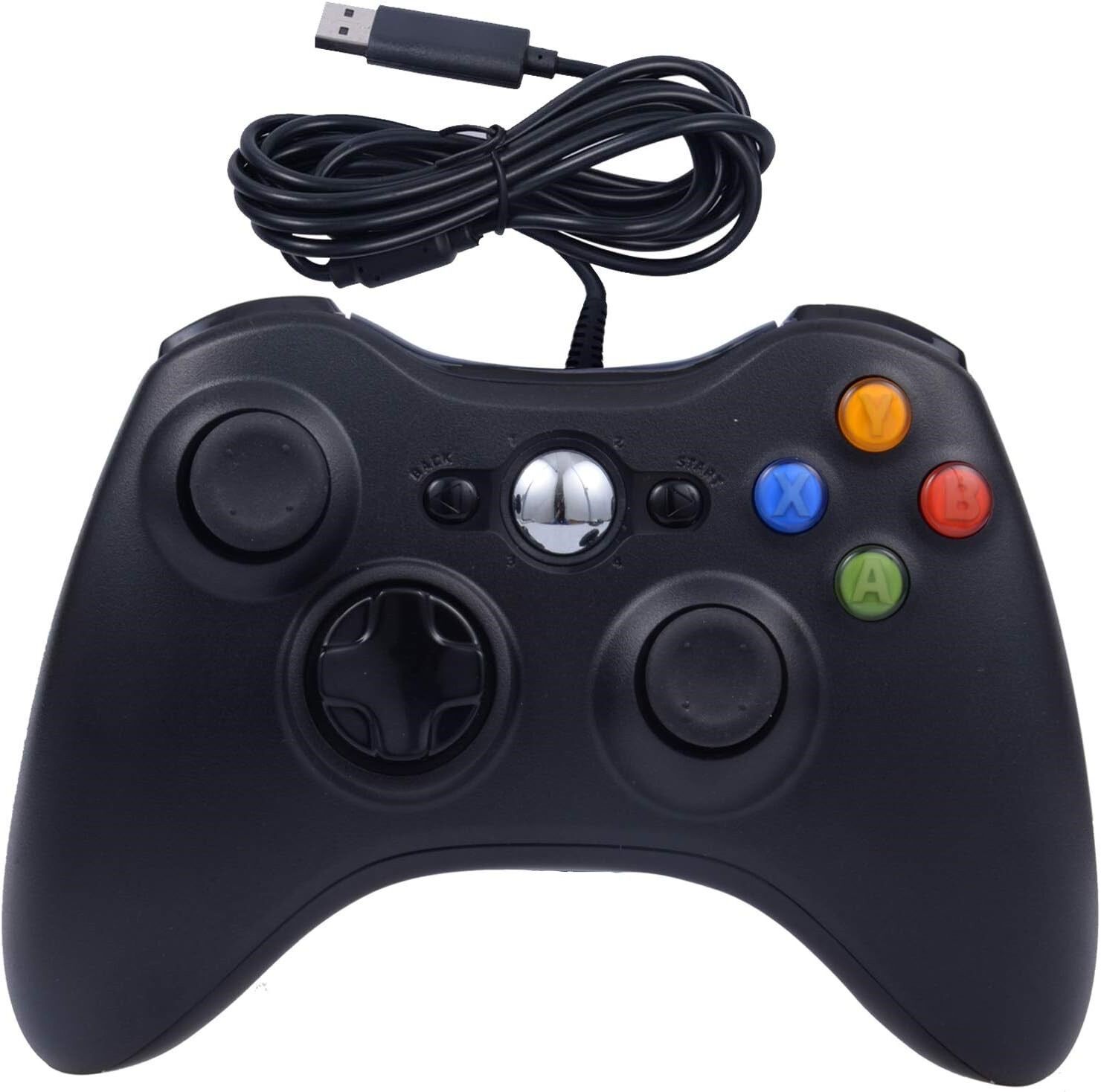 Wired Pc Game Controllers Laptop Joystick Wired Vibration Pc Game ...