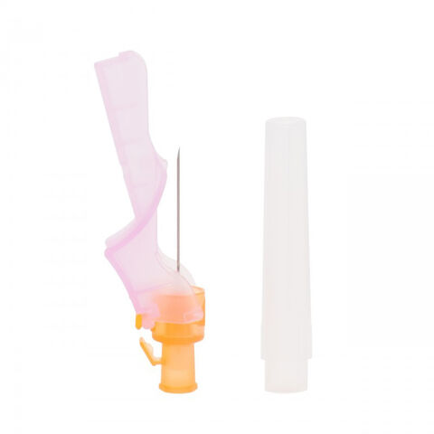 Agujas de seguridad asequibles 25G x 1 en stock para inyección y uso de vacunación