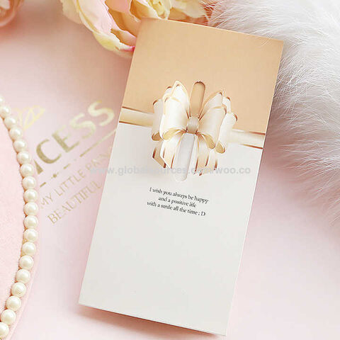 Cartes de vœux en carton blanc, cartes de remerciement simples estampées, cartes cadeaux d'entreprise pour les fêtes, cadeaux créatifs, enveloppes de Noël