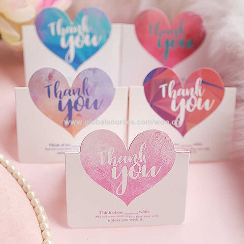 Cartes de vœux en carton blanc, cartes de remerciement simples estampées, cartes cadeaux d'entreprise pour les fêtes, cadeaux créatifs, enveloppes de Noël
