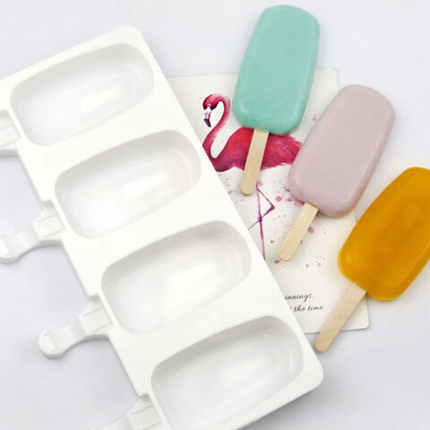 Molde de Silicona para Helados y Bandeja de Cubitos de Hielo, Ideal para Postres Caseros y Fiestas de Verano - Calidad Premium para Negocios