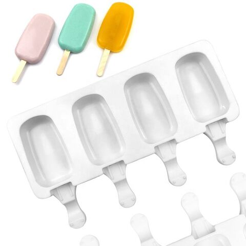 Molde de Silicona para Helados y Bandeja de Cubitos de Hielo, Ideal para Postres Caseros y Fiestas de Verano - Calidad Premium para Negocios