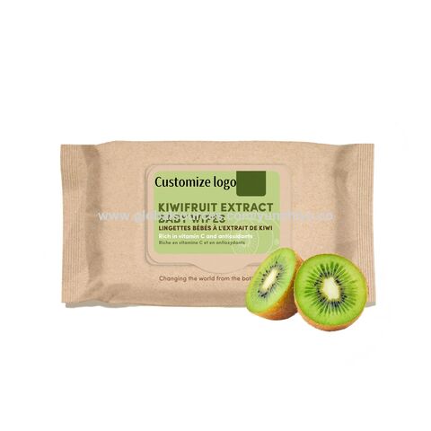 OEM 99% agua pura biodegradable 100% fibra de bambú desechables toallitas de agua para bebés con aloe infundido