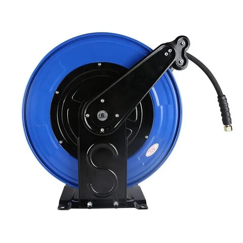 Fabricant 5000PSI 66FT 20 Mètres 2 Couches Tuyau Enrouleur de Tuyau Haute Pression Télescopique Automatique pour Équipement de Lavage de Voiture