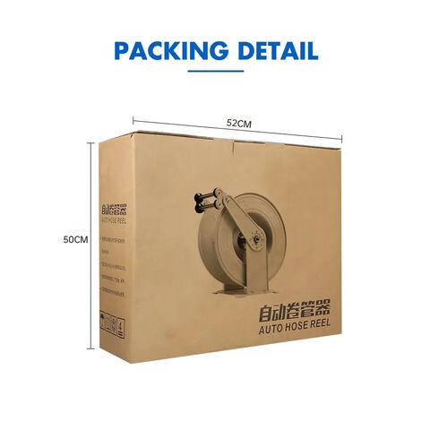 Fabricant 5000PSI 66FT 20 Mètres 2 Couches Tuyau Enrouleur de Tuyau Haute Pression Télescopique Automatique pour Équipement de Lavage de Voiture