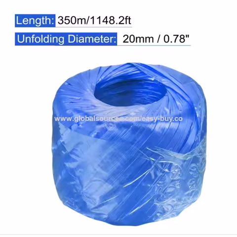 حبل بولي بروبلين (PP)، بوليستر، نايلون، بلاستيك للحزم، كرة ملونة، عشب صناعي، حبل تغليف نايلون.