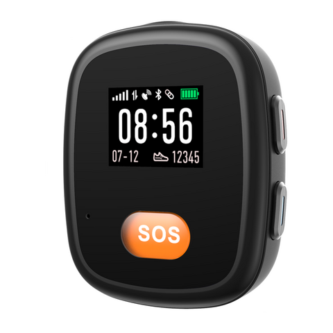 Low Battery Alert Mobile Alarm Emergency Loop Call Waterproof Pendant For Seniors