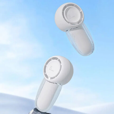 Tragbarer Mini-Handventilator, USB-aufladbar, einzigartiges Turbo-Windhaken-Design, für Auto & Wohnmobil