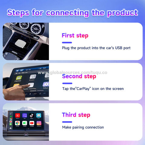 Carlinkit UHD Car Android Box 8G 128GB Qcm6225 Android 13 Car TV Box Carplay Ai Box untuk HDMI Carplay Netflix YouTube - Kotak Android Mobil dengan CarPlay Nirkabel dan HDMI