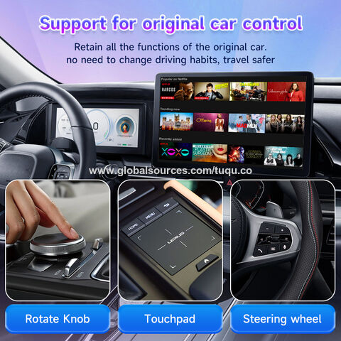 Carlinkit UHD Car Android Box 8G 128GB Qcm6225 Android 13 Car TV Box Carplay Ai Box untuk HDMI Carplay Netflix YouTube - Kotak Android Mobil dengan CarPlay Nirkabel dan HDMI