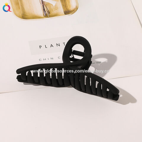 Haarschmuck Matt Haarklammern, einfache große Griffclips, Kreuz-Haarspangen, Spiralhaarklammern, Haifischclips Großhandel