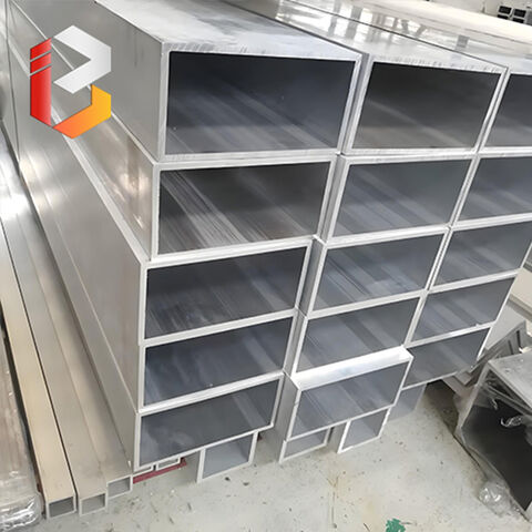 Tube Rectangulaire en Aluminium Pur en Gros