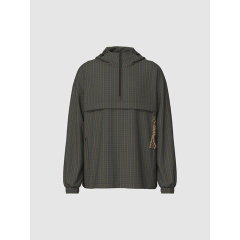 Roupa masculina por atacado personalizada: jaquetas de camisa com capuz de alta qualidade com decorações trançadas e padrões de xadrez