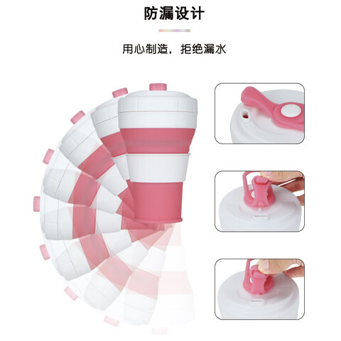 16OZ BPA-freie, zusammenklappbare Kaffeetasse aus Silikon - Neue Artikel