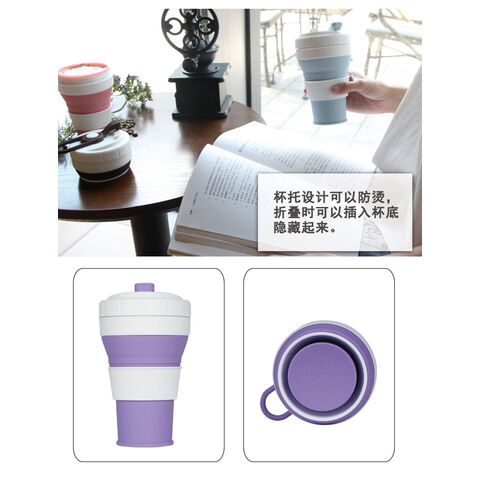 16OZ BPA-freie, zusammenklappbare Kaffeetasse aus Silikon - Neue Artikel