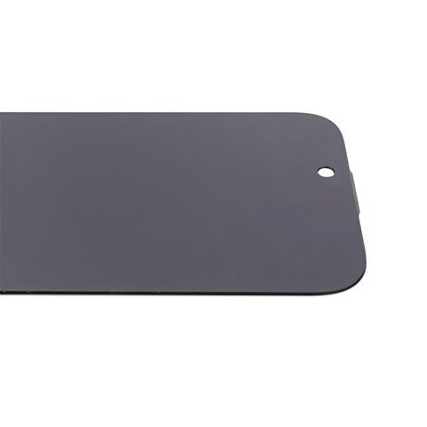 Dernière conception Protecteur d'écran de confidentialité pour iPhone et Samsung, Film de protection Anti-Espion, Verre Trempé avec cadre d'installation