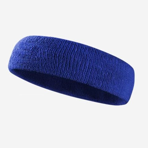 Bandeau de sport personnalisé avec logo pour le yoga et l'exercice physique, en tissu élastique, coton, tricot coloré, vente en gros