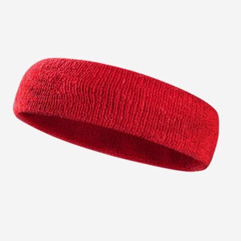 Bandeau de sport personnalisé avec logo pour le yoga et l'exercice physique, en tissu élastique, coton, tricot coloré, vente en gros