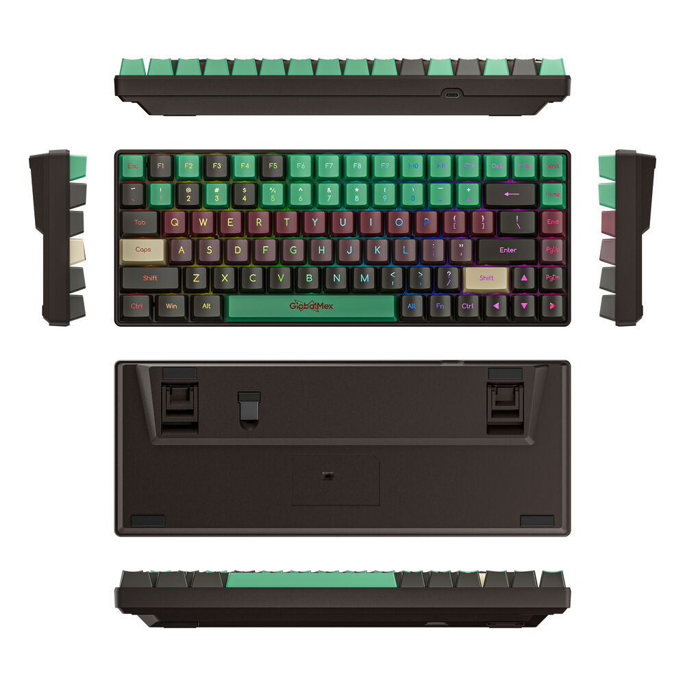 Oem Odm Factory Price 84-key Wired Single-mode Mechanical Gaming ...