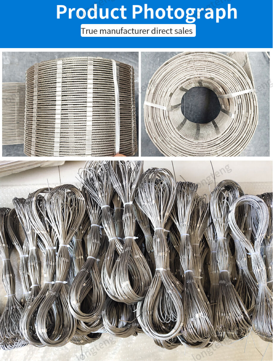 Visual Reference: High Tensile Strength Flexible Bird Cage Stainless Steel Wire Rope