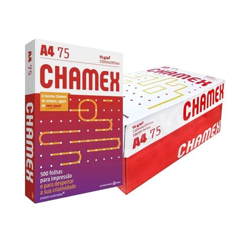 Papel de Cópia Chamex A4 de Alta Qualidade 80GSM, 75GSM e 70GSM Disponível para Venda a Baixo Preço