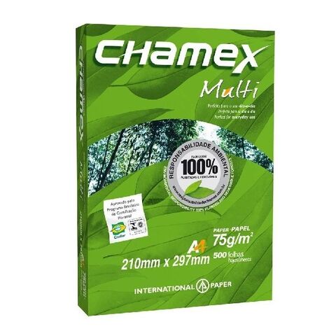 Papel de Cópia Chamex A4 de Alta Qualidade 80GSM, 75GSM e 70GSM Disponível para Venda a Baixo Preço