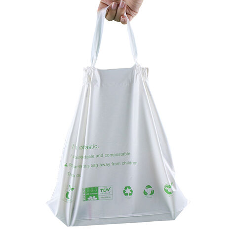 Tas Serut Biodegradable Ramah Lingkungan Terlaris, Tas Plastik 100% Biodegradable Tebal Cetak Warna