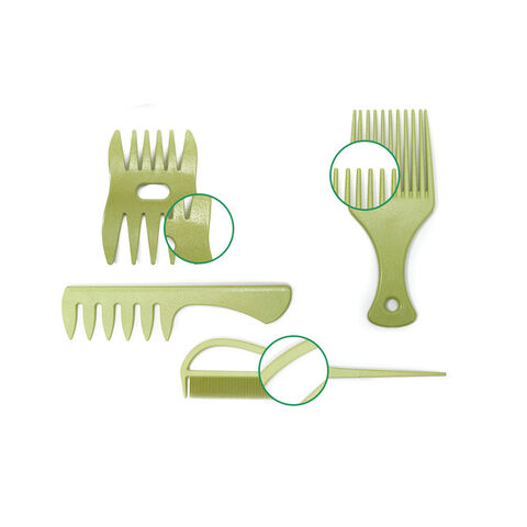 Peines de Paja de Trigo al Por Mayor Personalizados y Ecológicos, Peines Semidegradables para el Cabello