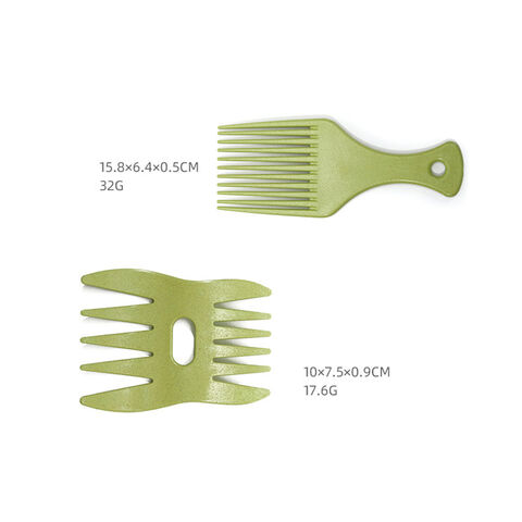 Peines de Paja de Trigo al Por Mayor Personalizados y Ecológicos, Peines Semidegradables para el Cabello