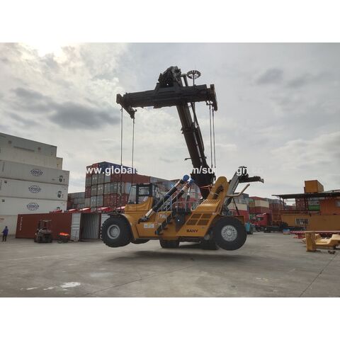 Fabricante Oficial de la Marca SRSC45H2, Capacidad Nominal 45 Toneladas, Potencia Nominal 250kw, Apiladora de Alcance de Máxima Altura de Elevación