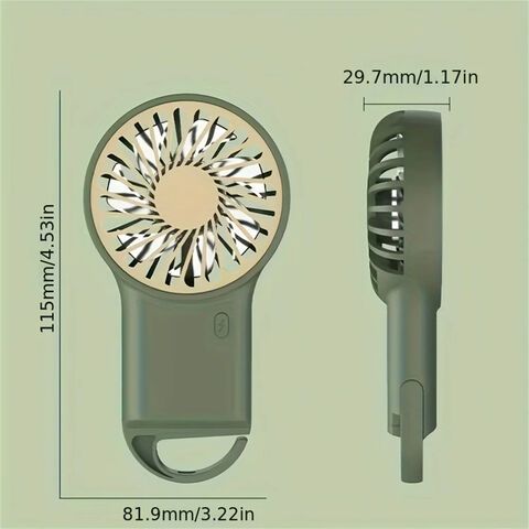 Mini-Handventilator, tragbar, USB-Aufladung, praktisch, kreativ, kleiner Ventilator, Katapult-Taschenventilator, Hochzeitsgeschenk