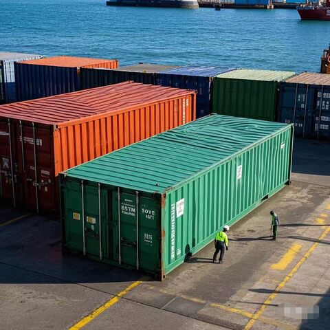 Contentores marítimos de armazenamento à prova de água com melhor preço para a Europa e Estados Unidos - Agente líder de contentores usados