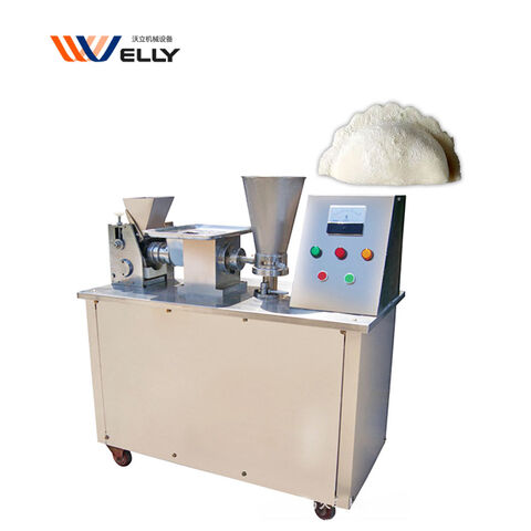 Máquina industrial para fazer wonton, gyoza, empanadas grandes, tortellini recheados e dumplings para restaurantes