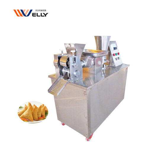 Máquina industrial para fazer wonton, gyoza, empanadas grandes, tortellini recheados e dumplings para restaurantes