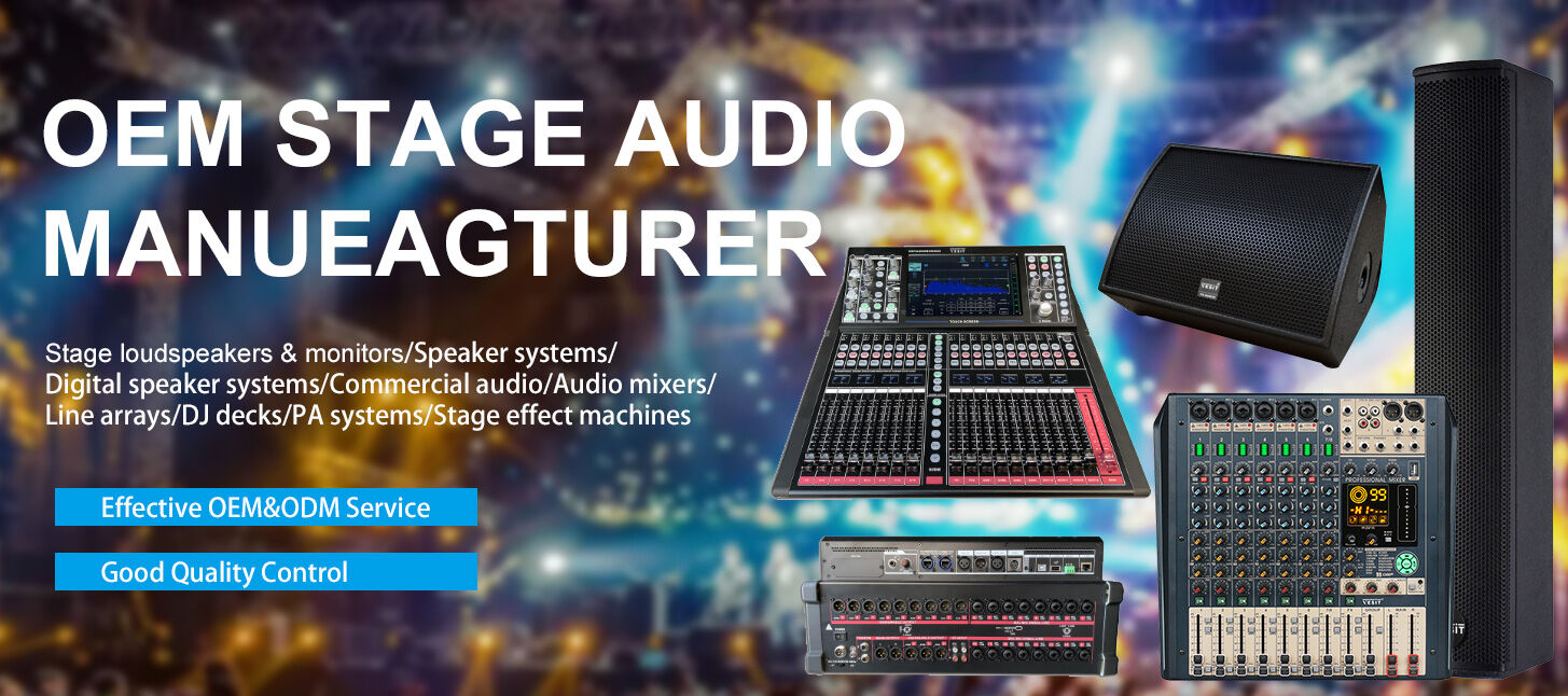 Source Cooyinka 8-channel Audio Console Mixer For Live Sound And
