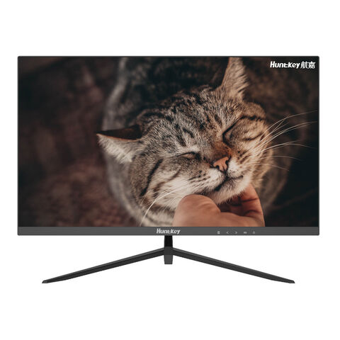 Monitor Huntkey 23.8 inci Panel VA 100Hz untuk Desain, Rumah, Kantor, dan Gaming - Layar LED PC